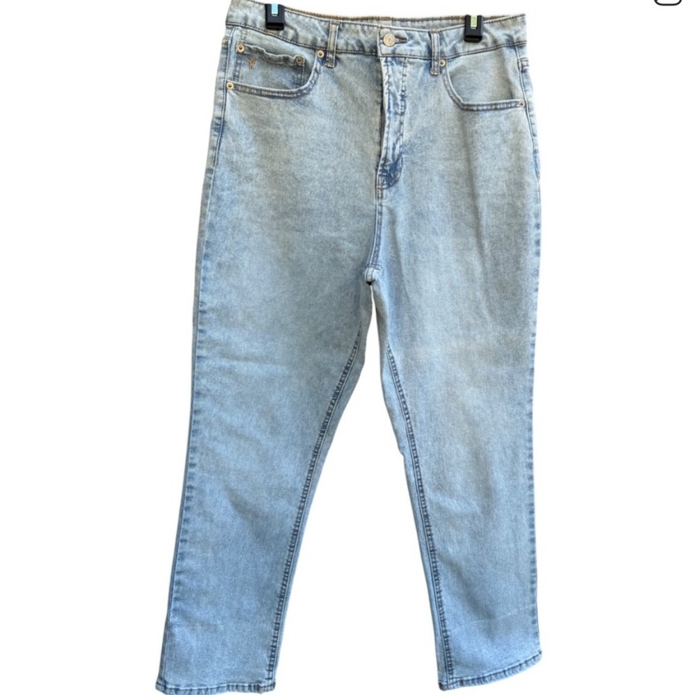 Frye Denim Straight Leg Jeans - Light Blue